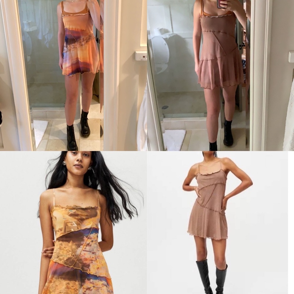 TWO URBAN DRESSES